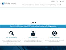 Tablet Screenshot of intelisecure.com